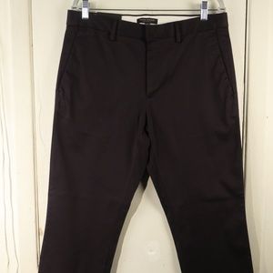 Banana Republic Mens Black Rapid Movement Chino Aiden Slim Fit 33X30